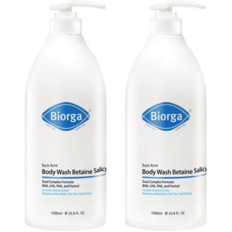 ベタインサリチル酸 ボディウォッシュ（背中ニキビケア）1L 2個