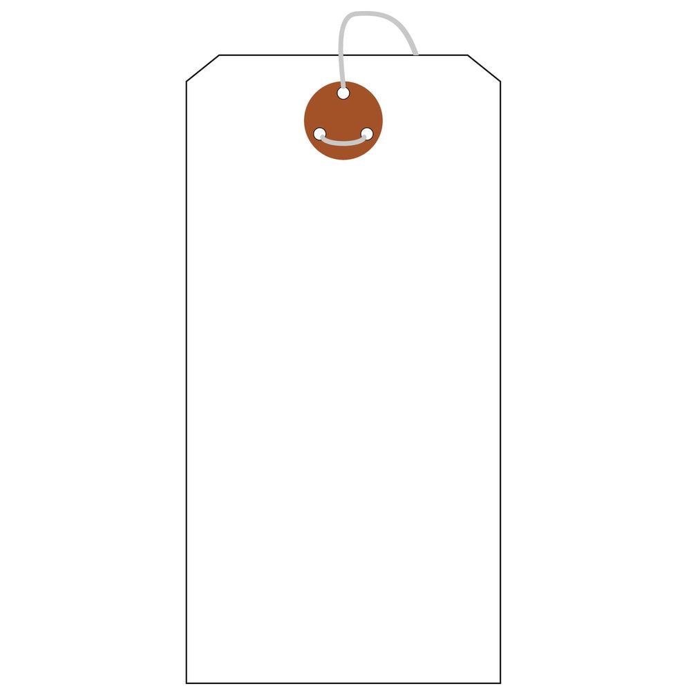 ササガワ 針金付き耐水紙荷札 大 1000枚入（50枚帯x20束） 25-1330