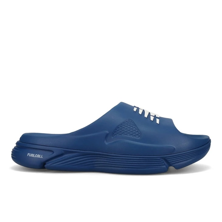 サンダル D幅 メンズシューズ フューエルセル スライドサンダル スポーツサンダル ブルー リラックス メンズサンダル スポサン 大きいサイズ 紳士靴 スリッパ/SMFFC-A1