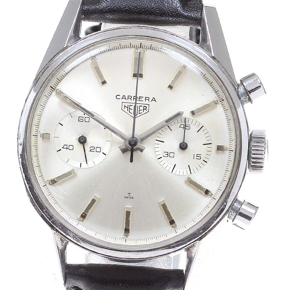 ホイヤー Heuer カレラ cal.92 クロノグラフ 手巻き メンズ _826565【中古】