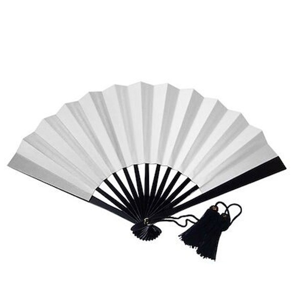 鉄扇 一尺 扇 扇子 尾形刀剣 1尺 白 T1-W ホワイト 30cm おしゃれ 男性用 女性用 鉄扇子 無地 鉄 護身 護身用 ギフト レディース メンズ 団扇 せんす かわいい うちわ 上品