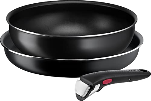 ティファール 取っ手のとれる 鍋 フライパンセット 3点セット ガス火専用 PFOAなどの有害物質不使用 「インジニオネオ ファミリーセット3