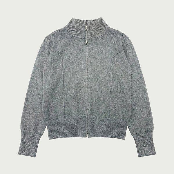 女性ハイネックジップアップカーディガン10520-140-865-37-055_us