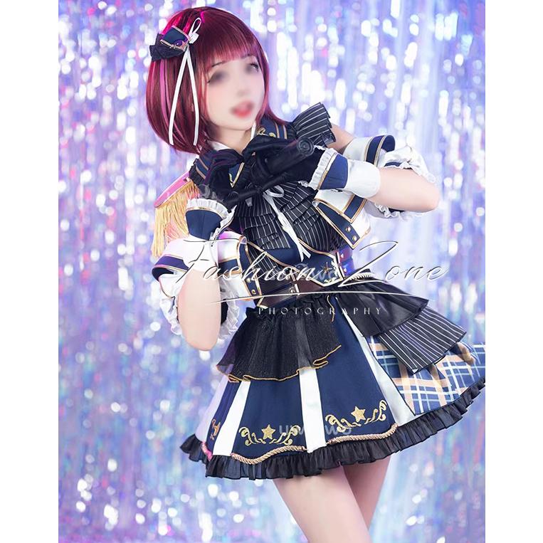 【推しの子】風 有馬かな 打歌服 コスプレ衣装 ウィッグ 靴 cosplay ハロウィン 演出服 変装