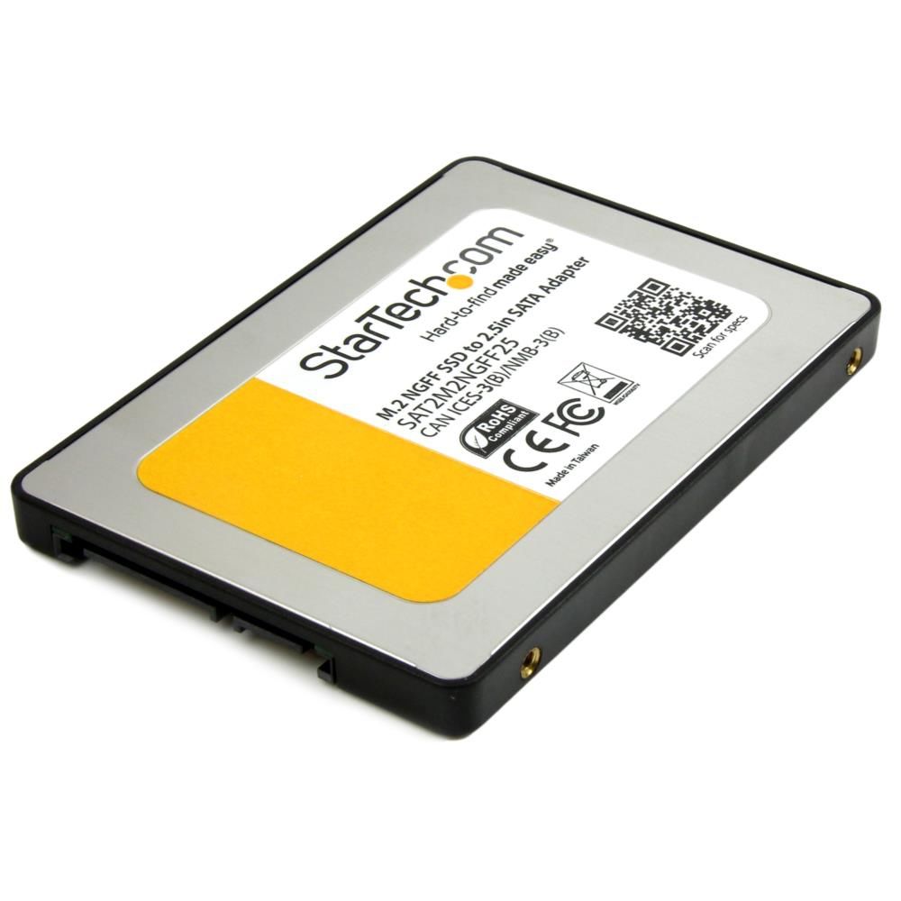StarTech.com [SAT2M2NGFF25] M.2 SSD - 2.5インチSATA 3