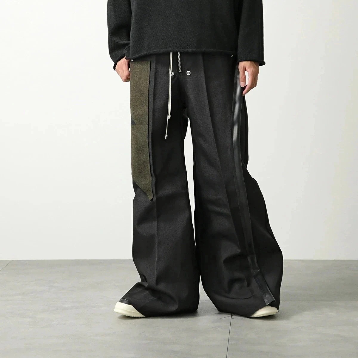 Rick Owens リックオウエンス ワイドパンツ WIDE BELA PANTS ベラ パンツ RR02D6307 HDUWTY メンズ ハイウェスト 【mega】