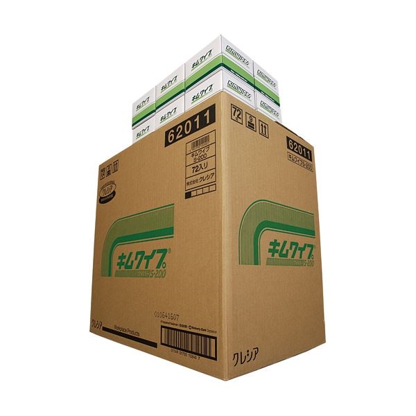 （まとめ）キムワイプ S-200 200枚入x72個[x3セット]