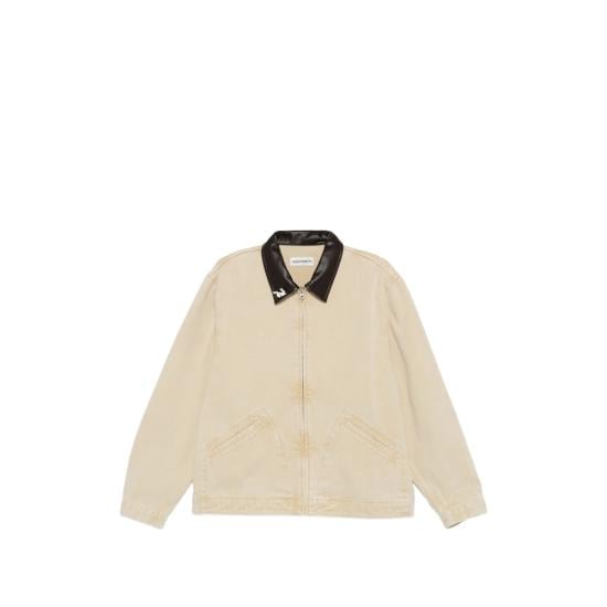 CARNE BOLLENTE Men Bomber Jackets DJK0101 OFFBR NEUTRALS