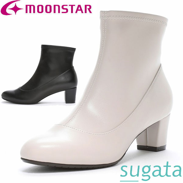 ムーンスター moonstar スガタ sugata レディース ショートブーツ MS SGTB581 シューズ MSSGTB581