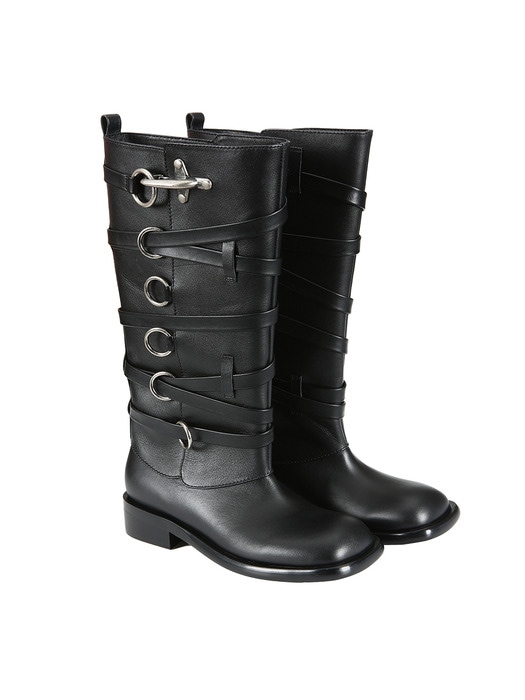 ADSB ANDERSSON BELL for WOMEN HARNESS BOOTS aaa388w(BLACK) 韓国の人気ファッションブランド