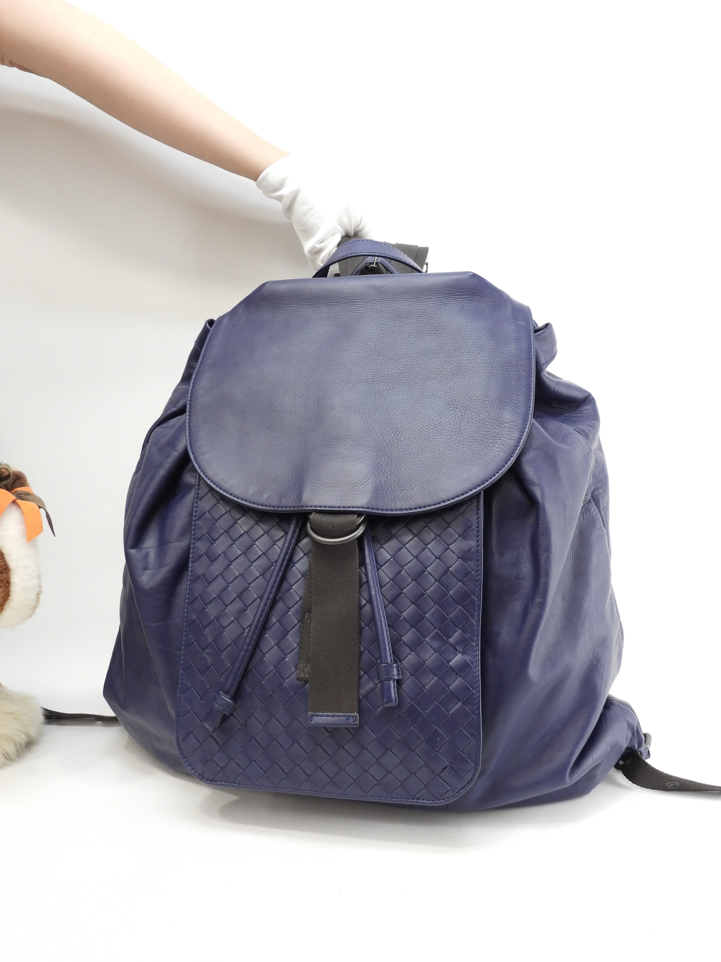 バックパック イントレチャート レザー青 リュックサック バッグ@B04368741E 47,880円