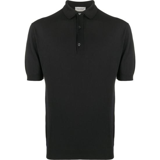 JOHN SMEDLEY Men Polo Shirts ADRIAN BLACK
