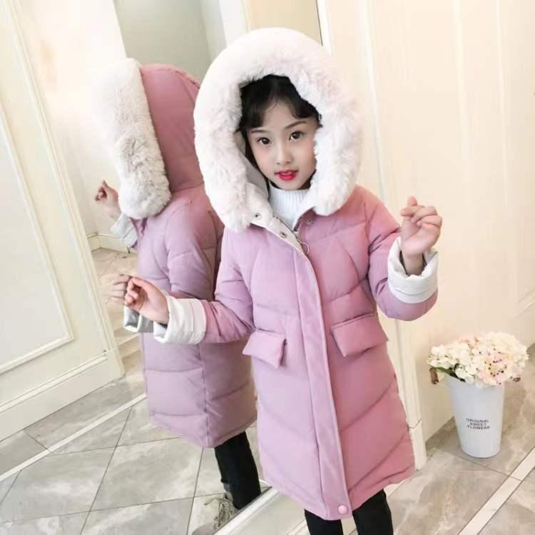 子供服コート 女の子 中綿ジャケット キルティング 韓国子供 裏ボア 防寒 ジャケット アウター 女児 ファーコート 暖かい かわいい キッズコート 綿入れコート