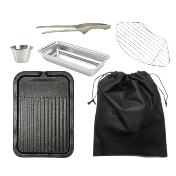 韓国直輸入！サムギョプサルセット B 鉄板 専用鉄板 トング プレート 韓国 韓国式 韓国食器 調理器具 韓国料理