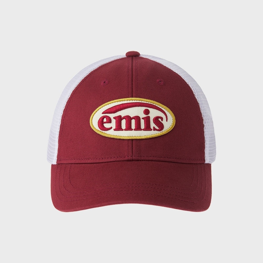 IMIS ワッペンメッシュボールキャップ-レッド 7,463円