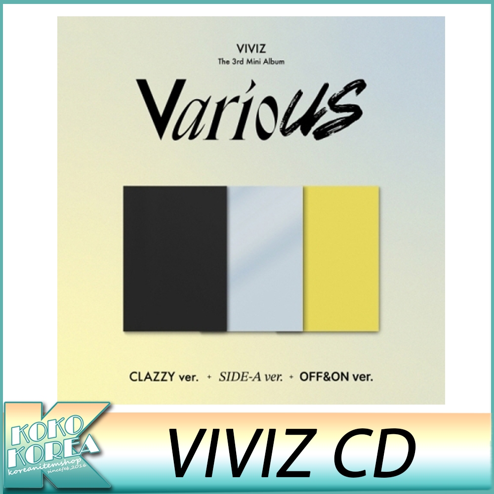 Photobook 3種セットVIVIZ 3RDミニアルバム VarioUS