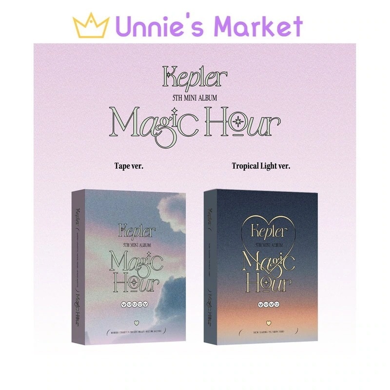 [SET] Kep1er - Magic Hour Unit ver. (TAPE Ver. / Tropical Light Ver.) + Free Photocard 1EA(fan-made)