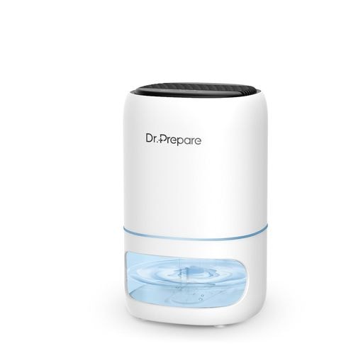 DR.PREPARE 除湿機 1000ML 小型除湿機 狭所向け 湿気取り 除湿器 梅雨対策 1台2役 除湿&空気清浄 マイナスイオン 静音 G4フィルター付き 満水自動オフ タイマー 7色ライト カ 6,515円