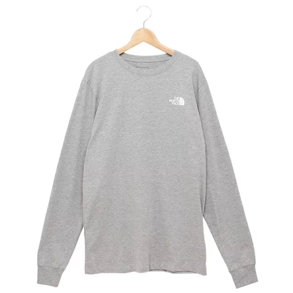 Tシャツ カットソー ロングスリーブ ボックスロゴTシャツ グレー メンズ NF0A8B68 CQO 6,777円