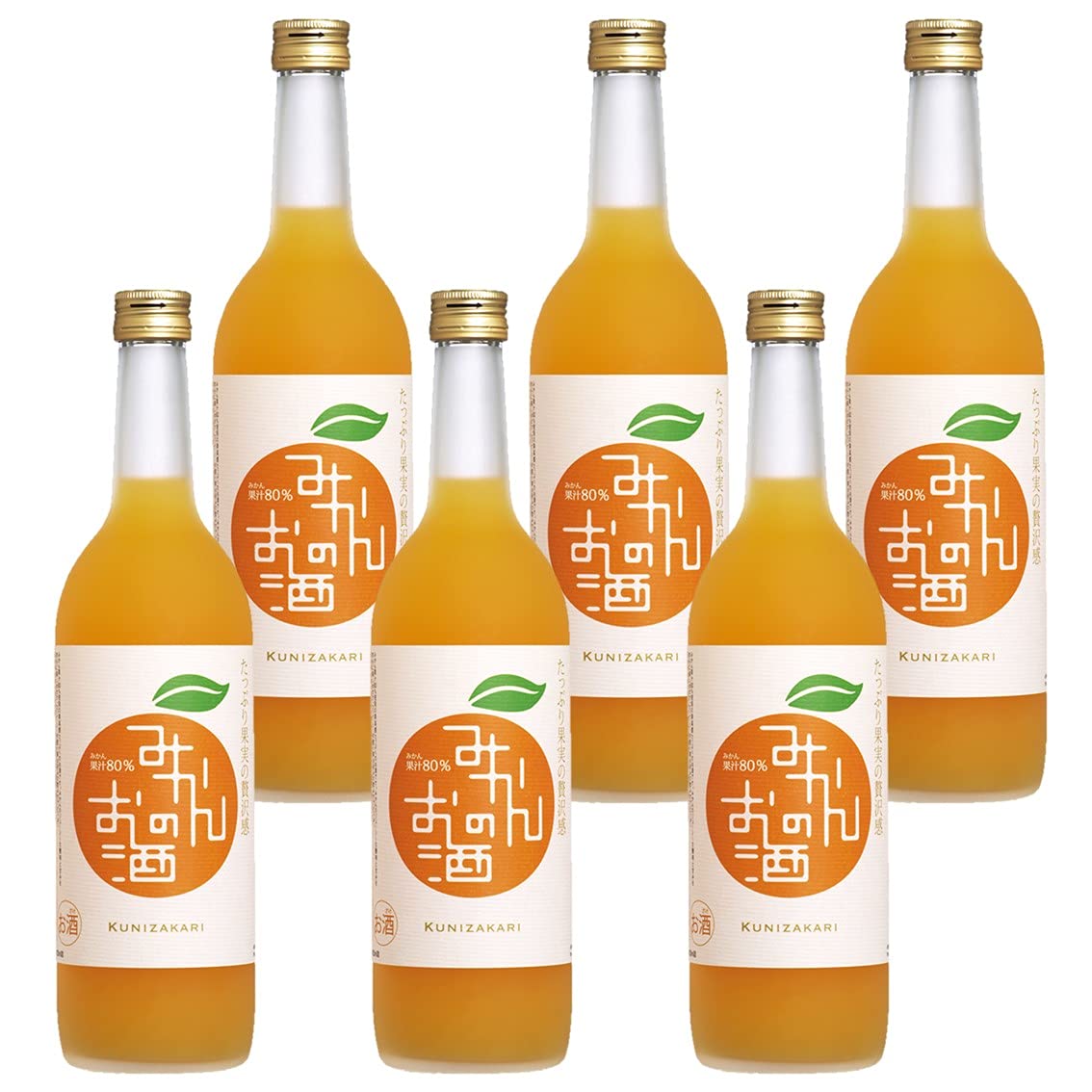 中埜酒造 國盛 みかんのお酒 [ リキュール 720ml×6本 ]