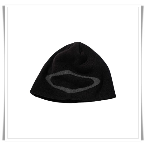 Mischief ニット帽 Wide Rhombus Beanie Black
