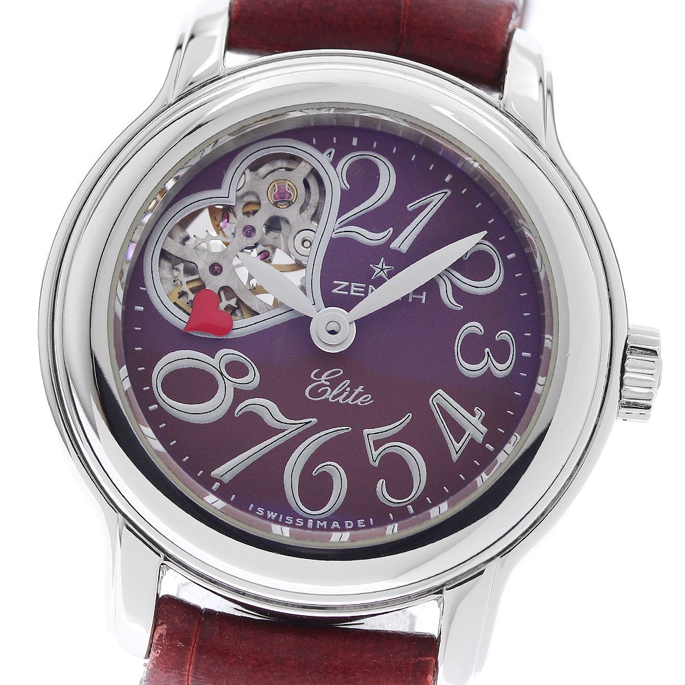 ゼニス ZENITH 03.1220.67/68 ベイビースター オープン 自動巻き レディース _957160【中古】