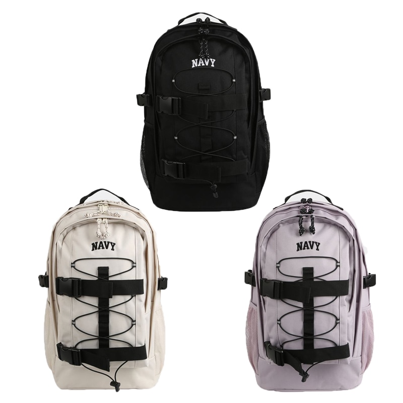 NAVY WEBBING STRING ALL DAY BACKPACK HPADZDA03M シューペン リュック リュックサック バックパック 大容量 レディース メンズ ユニセックス ブラック 8,283円