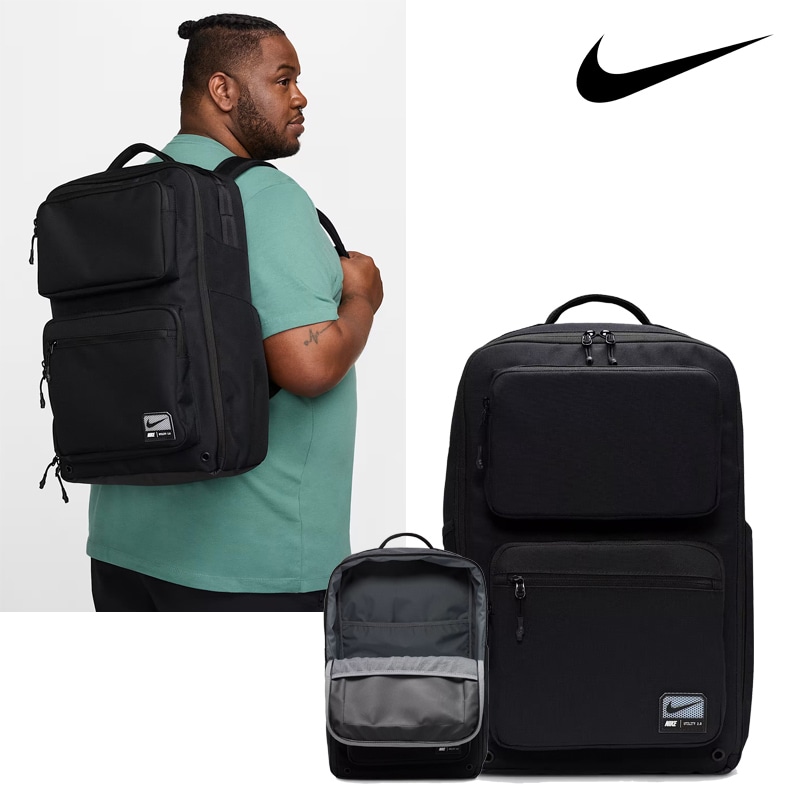 FN4106-010 UTILITY SPEED 27L 16インチ ノートPC 収納 多収納 大容量 PCスリーブ ボックス型 通勤通学 旅行 スポーツ 使いやすい 整理しやすい ブラック 軽量にも