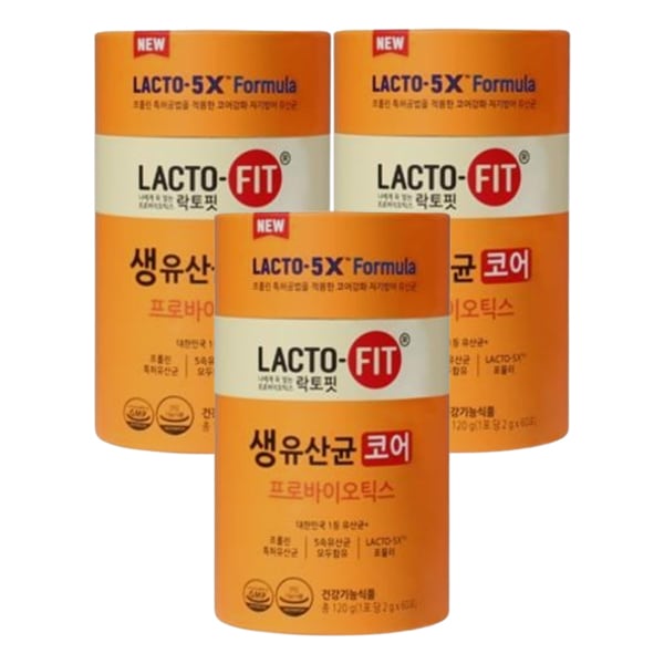LACTO-FIT生乳酸菌コア　2ｇ＊60包*3個