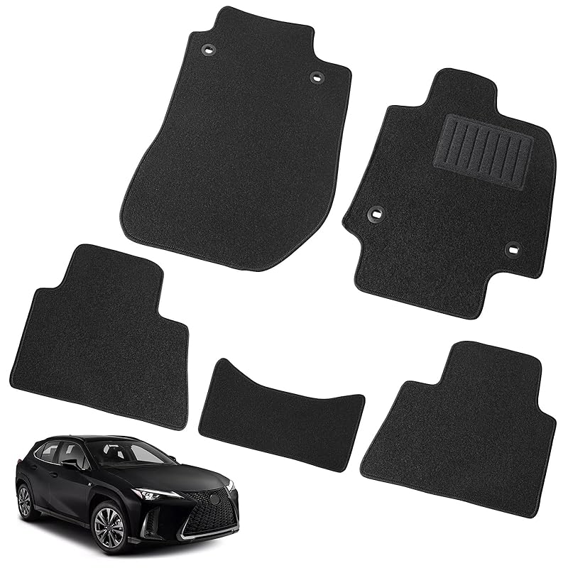 【国内即発】Syncnika レクサス 新型 NX 20系 車フロアマット（2021.10以降車に適合）レクサス専用フロアマット ベルベット TPR防水 無臭 保護 取付簡単 カーマット フロントとリ