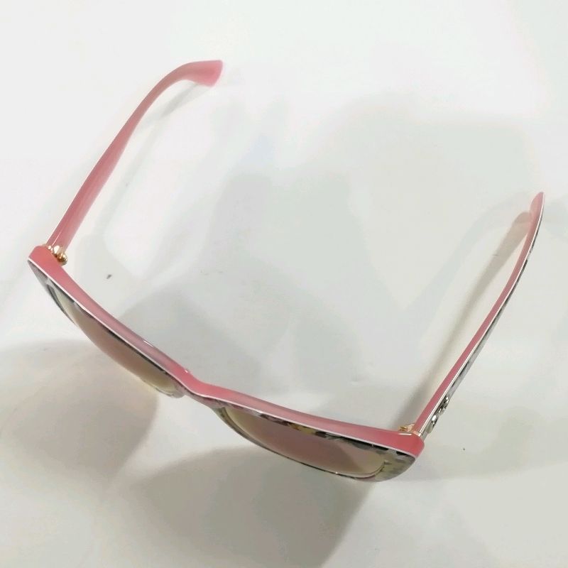 【中古】D&G サングラス DG4216 2939/5R 5517 140 3N 花柄×ピンク