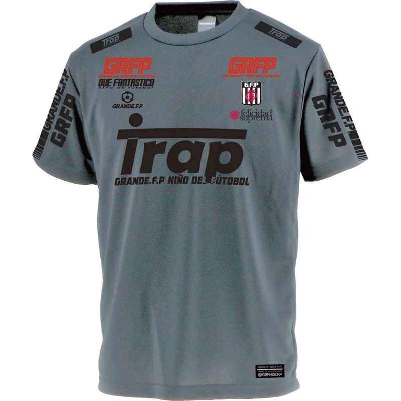 grande(グランデ) TRAP昇華転写プラ. 半袖 フットサルプラクティクスシャツ (gfph23003-1709)