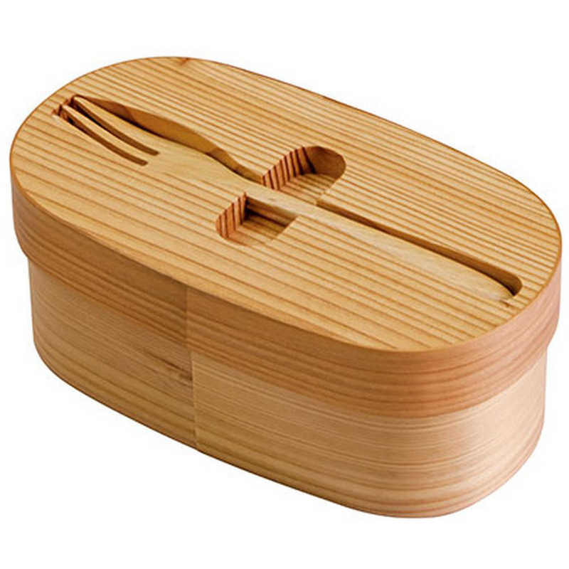 ヤマコー　てまひま工房 わっぱ弁当箱フォークセット　YAMACO85449