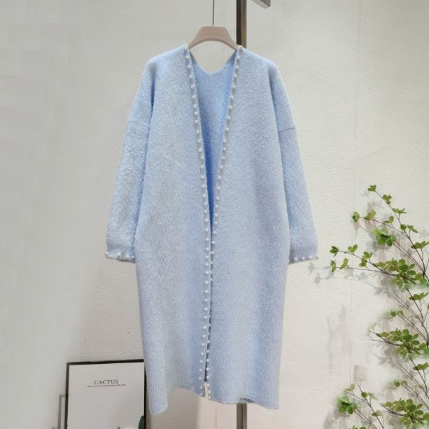 トップス アウター カーディガン コート ロング ロング丈 袖あり 長袖 Vネック 襟なし 前開き 厚手 かわいい 大人可愛い きれいめ シンプル 上品 おしゃれ アジアン エスニック エキゾチック ラフ 無地 秋 冬 10代 20代 レディース 女性用 通勤 デート お出かけ 公園デビュー トップス アウター カーディガン コート ロング ロング丈 袖あり 長袖