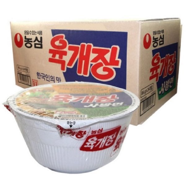 ユッケジャン どんぶり麺 86gx24個入り ラーメン/カップラーメン/王蓋