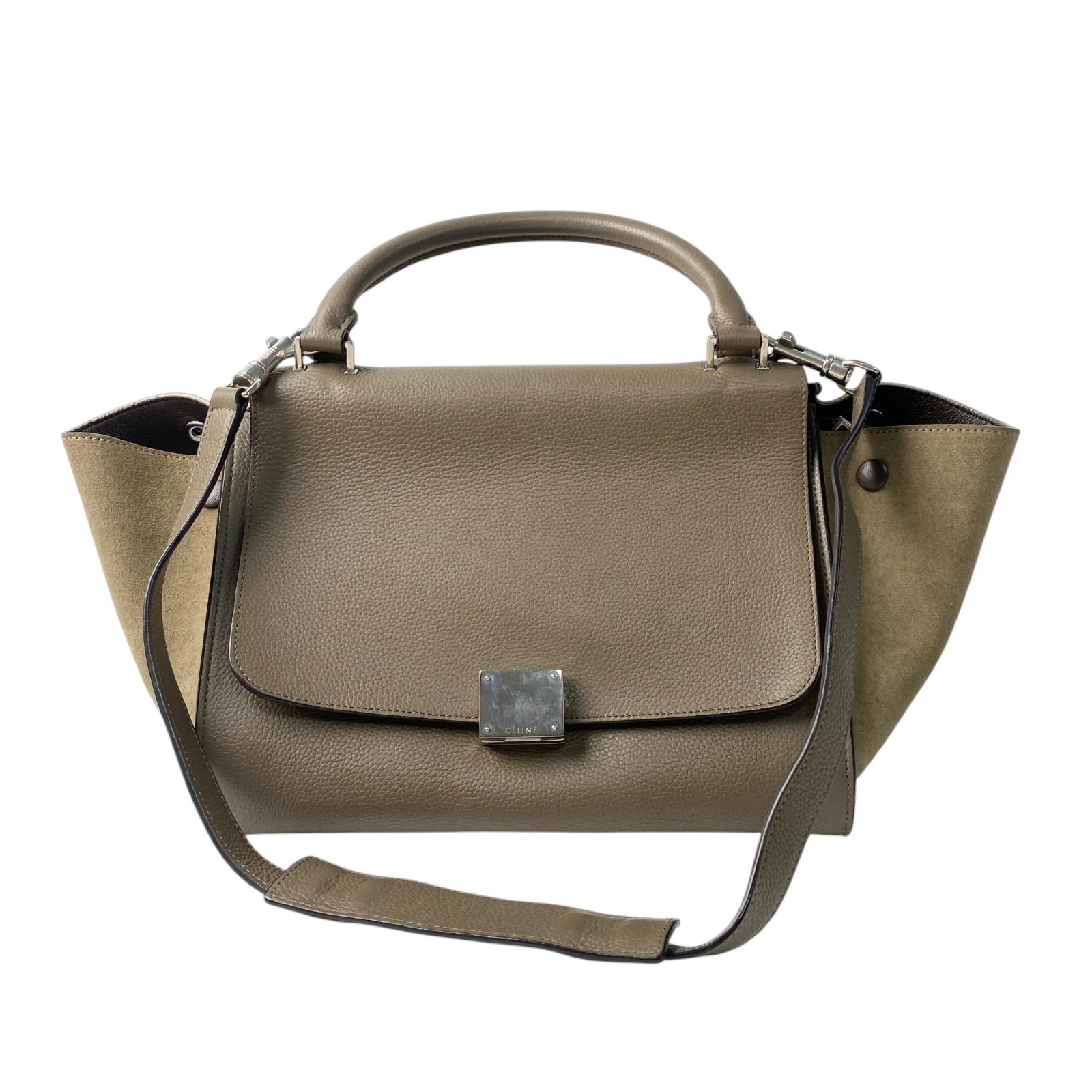 セリーヌ CELINE レディース トラペーズ 2way ショルダーバッグ ハンドバッグ