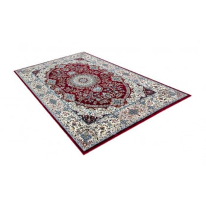 ロイヤルII ベルギー製モケット織り カーペット 195X250 レッド R1487623RE