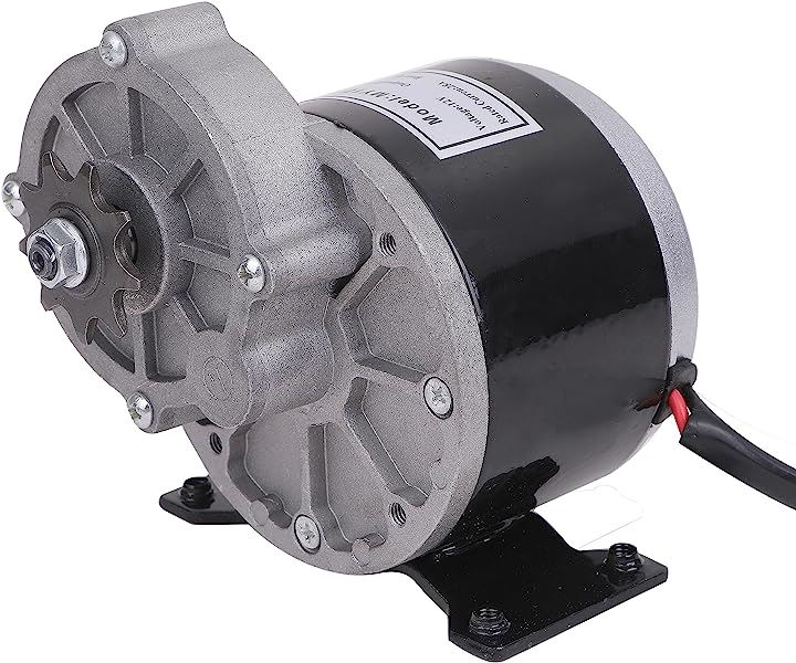 ギヤ 減速 モーター 自転車 改造 電動 バイク 作成 KRB255 12V スプロケット ギヤタイプ( 12V スプロケット（ギヤタイプ）)