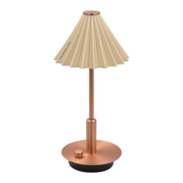 gram8 TC-2501-CP/MBE ORIGAMI LAMP ポータブル コッパー/マットベージュ メーカー直送 20,895円