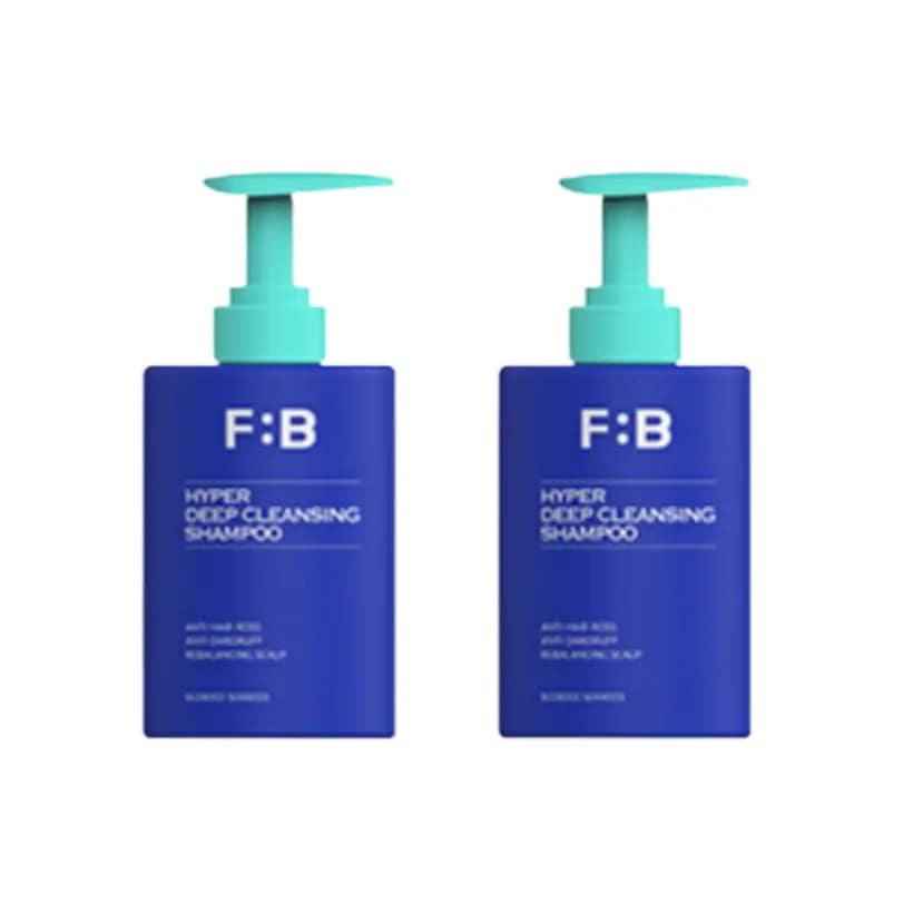 [25SS/New](beauty Youtuber ホボックス共同開発) ハイパー ディープクレンジング シャンプー 480ml+480ml #脱毛症状緩和