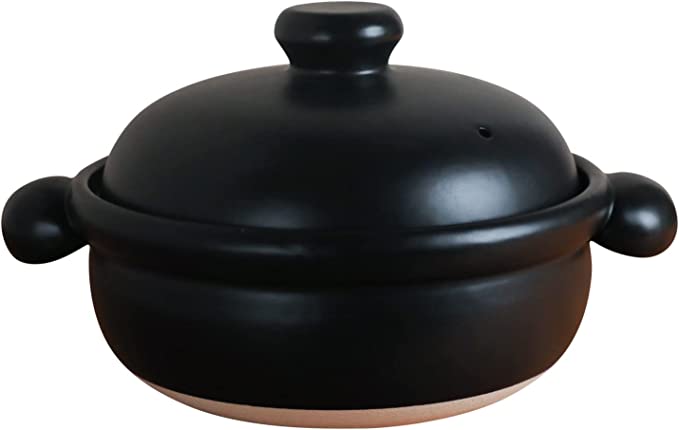 土鍋 大 23人鍋 ばんこの土鍋 白 黒 むぎ たいせい窯 日本製 ごはん おしゃれ 鍋 おなべ お鍋 作る 料理 可愛い かわいい おすすめ 器 日本産 シンプル 作り置き 泰成窯 国産 キャンプ