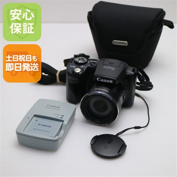新品同様 PowerShot SX500 IS ブラック デジカメ Canon 62