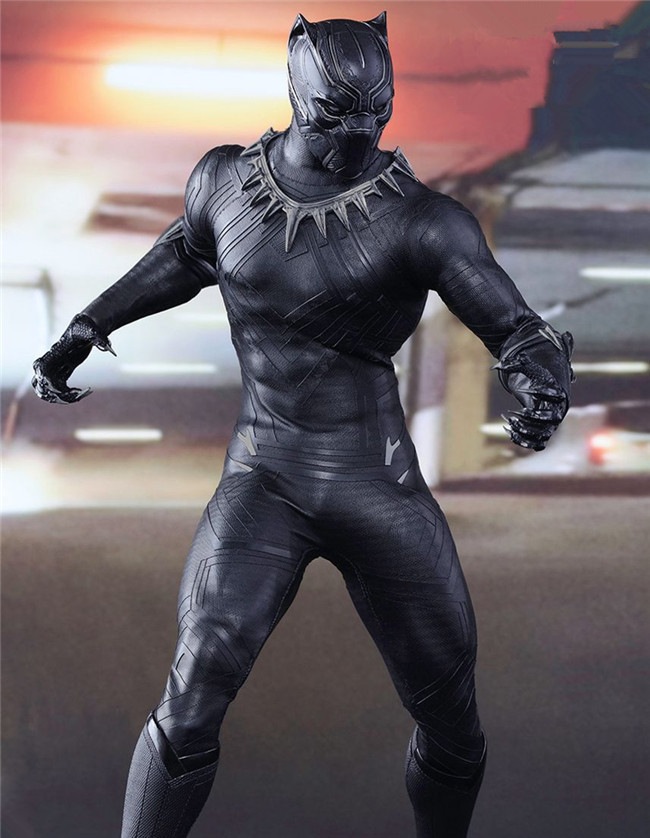 Avengers Hc Black Panther Buyi 1/6 Black Panther Moving Doll Fugion