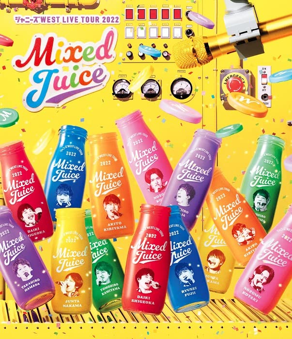 ジャニーズWEST LIVE TOUR 2022 Mixed Juice (通常盤) (Blu-ray)