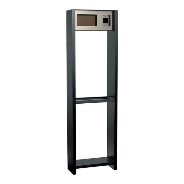 ユニソン 704661420 コルディアラック2 柱BK パネルMブラウン 右インターホン ユニットウォール メーカー直送