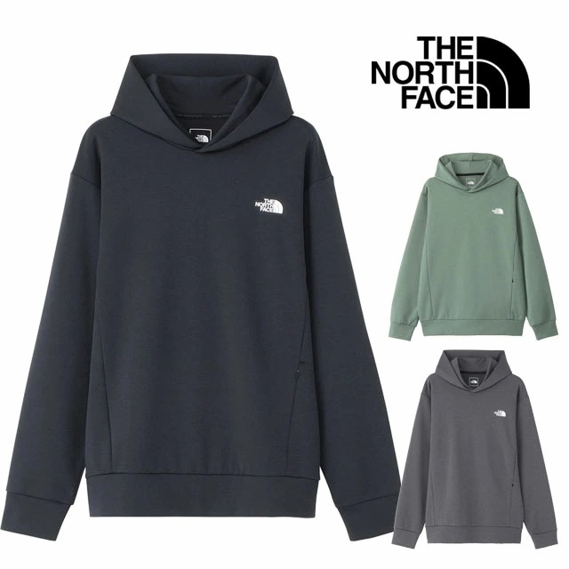 ザ・ノース・フェイス メンズ パーカー モーションフーディ 長袖 レディース トップス プルオーバー スウェット カジュアル アパレル UVプロテクト ウェア 抗菌防臭 NT12495 ブラック 黒