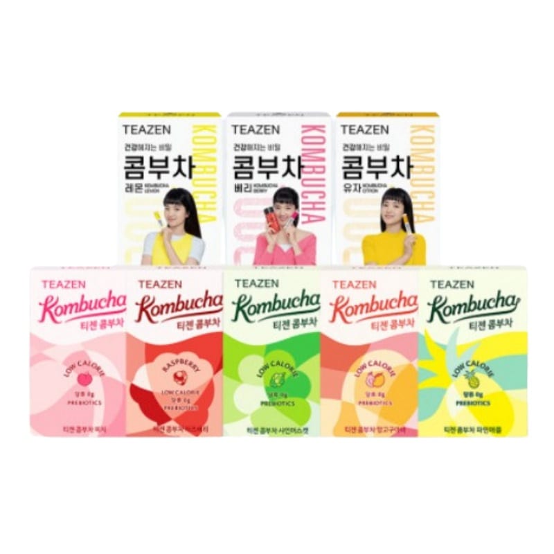 コンブチャ 80スティック(10本*8種類),らむね Pcik!