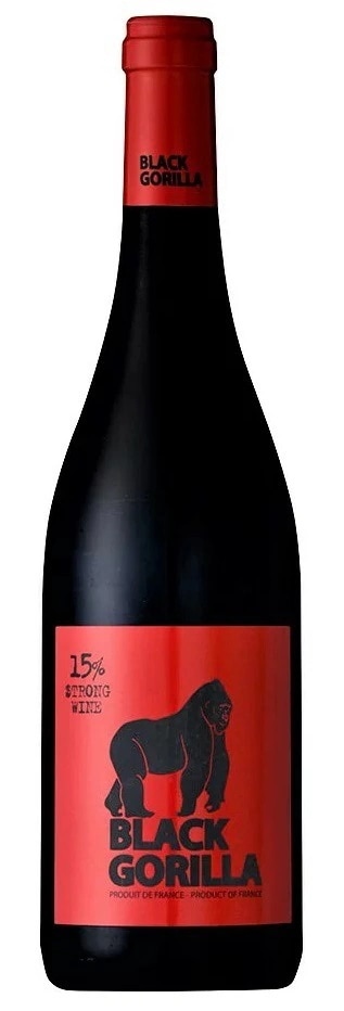 ドメーヌ ギナーン ブラック ゴリラ 750ml6本［赤/フルボディ/フランス 南フランス]【北海道東北四国九州沖縄県は必ず送料がかかります】【マ