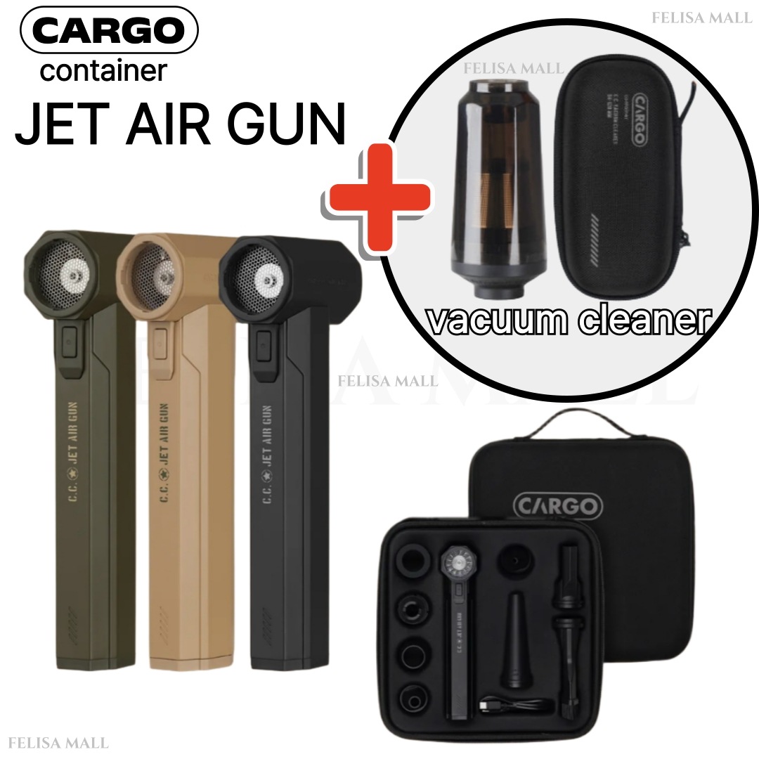 [CARGO CONTAINER] JET AIR GUN+Vacuum cleaner お得なセット商品