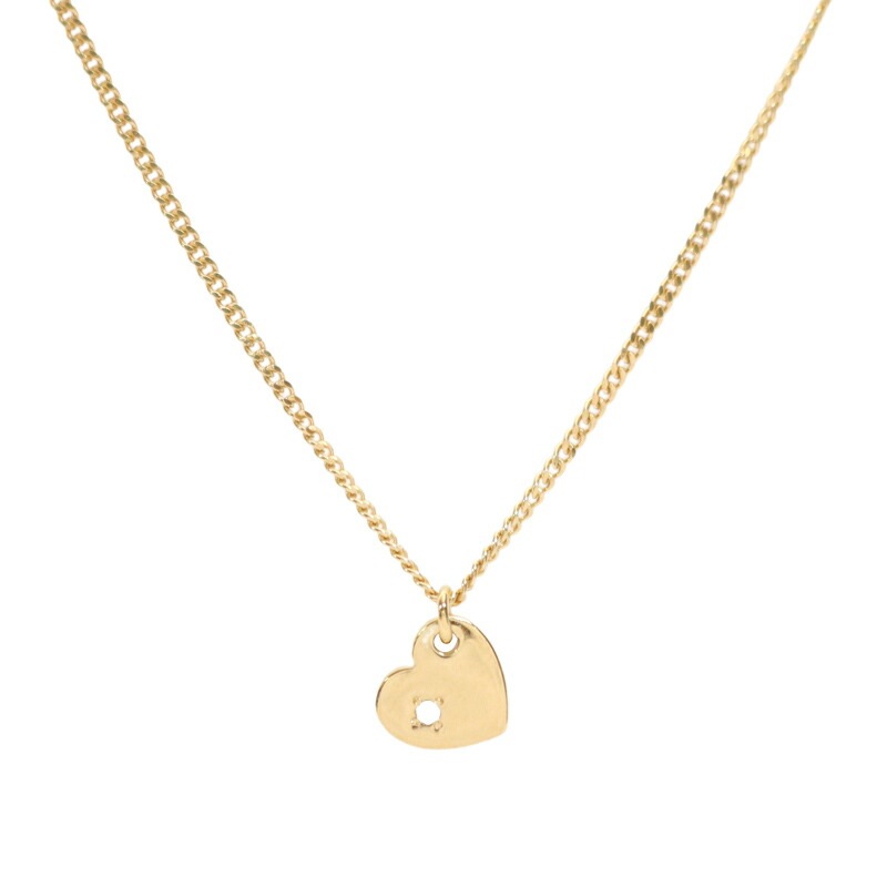 ネックレス レディース ハートモチーフ ネックレス シルバー